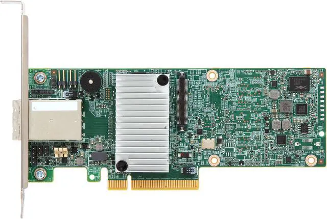 Alt view image 3 of 5 - LSI 9380 MegaRAID SAS 9380-8e (LSI00438) PCI-Express 3.0 x8 Low Profile SAS RAID Controller Card--Avago Technologies