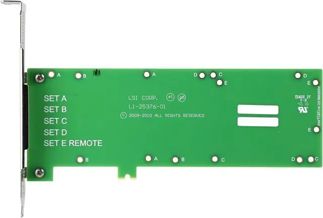 Alt view image 4 of 5 - LSI BBU-BRACKET-05 Mounting Bracket Remote Mounting Bracket for Lsi Bbus and Cachevault Power Module
