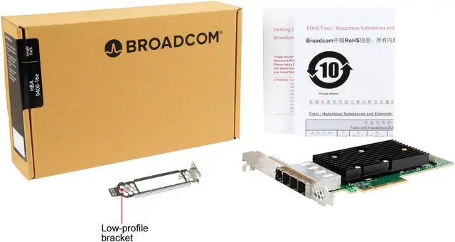 Alt view image 5 of 5 - LSI SAS 9400-16e x8 lane PCI Express 3.1 SAS Tri-Mode Storage Adapter