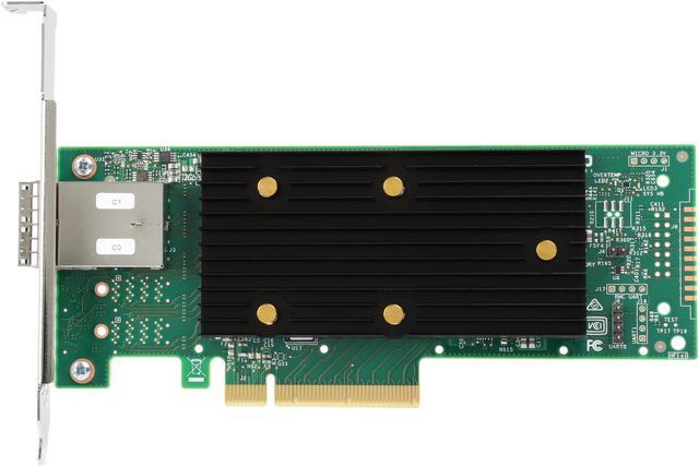 Alt view image 4 of 5 - LSI SAS 9400-8e x8 lane PCI Express 3.1 SAS Tri-Mode Storage Adapter