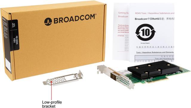 Alt view image 6 of 5 - LSI SAS 9400-8e x8 lane PCI Express 3.1 SAS Tri-Mode Storage Adapter