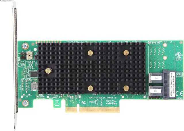 Alt view image 3 of 6 - LSI MegaRAID 9400 9440-8i x8 lane PCI Express 3.1 SATA / SAS Tri-Mode Storage Adapters