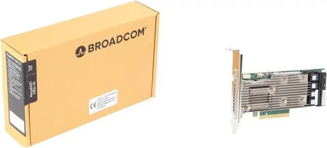 Alt view image 6 of 6 - LSI MegaRAID 9400 9460-16i x8 lane PCI Express 3.1 SAS, SATA, PCIe (NVMe) Tri-Mode Storage Adapters