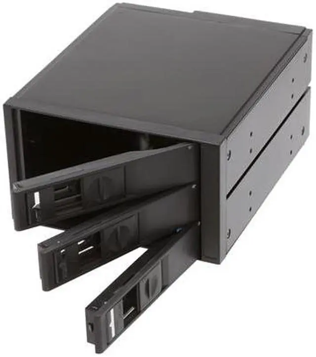 Alt view image 3 of 5 - Athena Power BP-TL2131SAC RAID 0 / 1 / 5 3 3.5" Drive Bays 2 x 5.25" Bays to 3 x 3.5" SATA/SAS Hot Swap RAID Subsystem