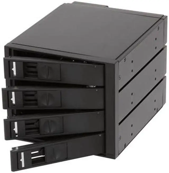 Alt view image 3 of 5 - Athena Power BP-TL3141SAC 3 x 5.25" Bays to 4 x 3.5" SATA/SAS Hot-Swap RAID Subsystem