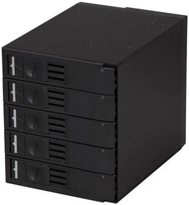Main image of Athena Power BP-TL3051SAC Trayless 5 x 3.5" SAS / SATA- 3 x 5.25" Bay for 4 HDD