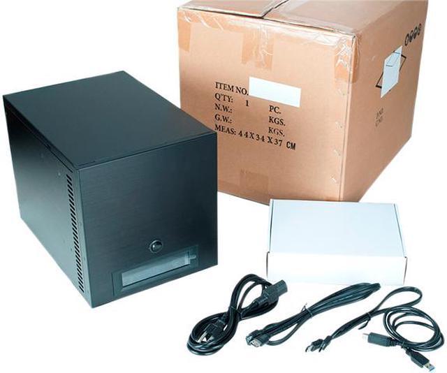 Alt view image 6 of 6 - Athena Power tRaid-T 5 HDD Hot Swap SATA Thunderbolt Storage RAID Enclosure with eSATA USB 3.0 Touch screen Thermal Control RAID Levels: 0/1/3/5/10/JBOD - OEM