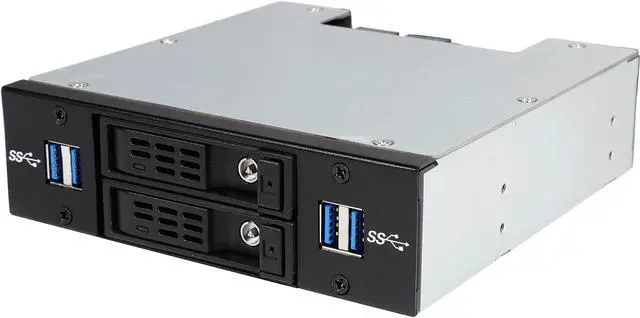 Main image of Athena Power BP-1225U32SAC USB 3.0 Super Speed 5.25" Drive Bay Extended Backplane Module