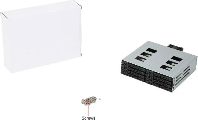 Alt view image 7 of 7 - Athena Power BP-15287SAC an 1 x 5.25" External Drive Bay to 8 x 2.5" SSD / HDD Hot-Swap SAS / SATA Backplane Module - Transfer Rate Up to 6 Gbps SAS (I, II) / SATA (I, II, III) - Drive Thickness Up to 7mm - OEM