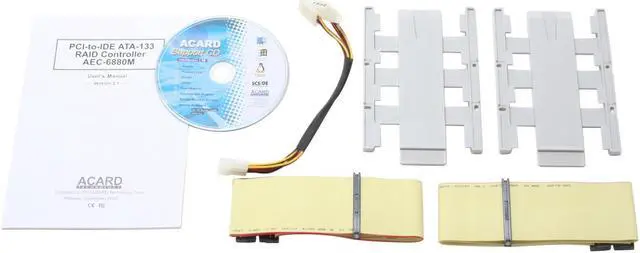 Alt view image 3 of 4 - ACARD AEC-6880M PCI IDE RAID Ultra Adapter for Mac