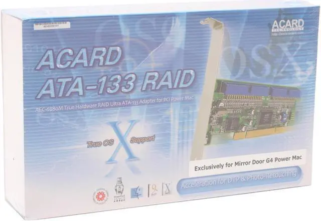 Alt view image 4 of 4 - ACARD AEC-6880M PCI IDE RAID Ultra Adapter for Mac