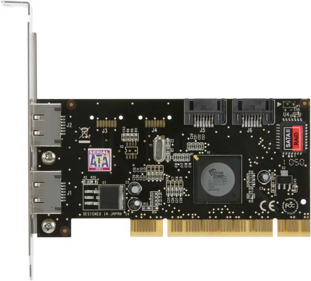 Alt view image 3 of 6 - SYBA SD-SATA2-2E2I PCI SATA II (3.0Gb/s) Controller Card