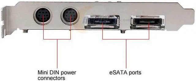 Alt view image 2 of 6 - SYBA SD-INI-2ES PCI SATA Controller Card