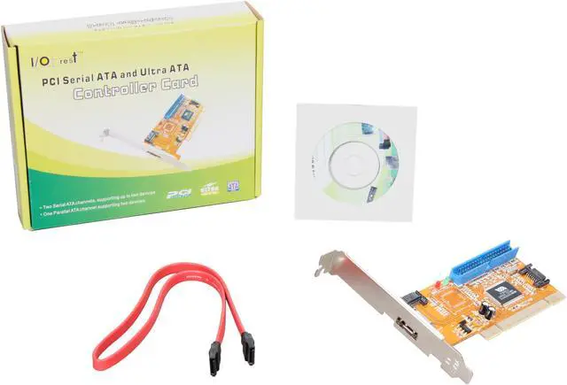 Alt view image 5 of 5 - SYBA SY-VIA6421-3S1P PCI SATA / IDE Controller Card