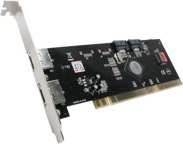 Main image of SYBA SD-PCXSA2-2E2R PCI-X SATA RAID Controller Card