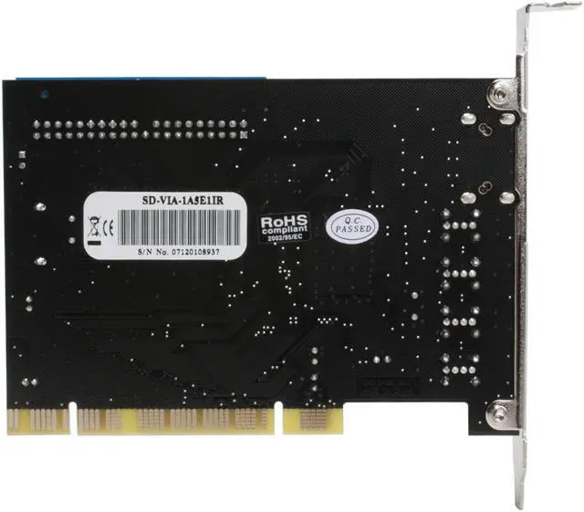 Alt view image 4 of 7 - SYBA SD-VIA-1A5E1IR PCI SATA / IDE / USB Combo Card