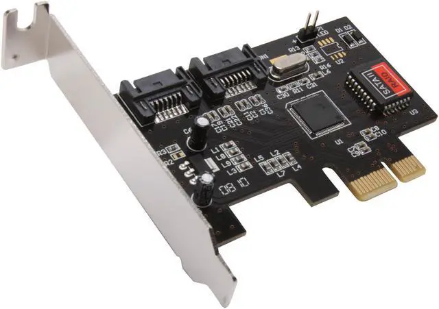 Main image of SYBA SD-LP-PEX2IR PCI Express Low Profile SATA II (3.0Gb/s) Controller Card