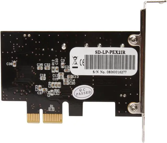 Alt view image 3 of 5 - SYBA SD-LP-PEX2IR PCI Express Low Profile SATA II (3.0Gb/s) Controller Card