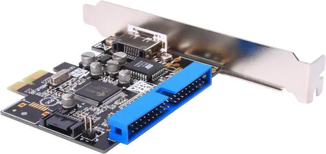 Alt view image 5 of 7 - SYBA SD-PEX-JM1A1E1S PCI Express SATA / IDE Controller Card