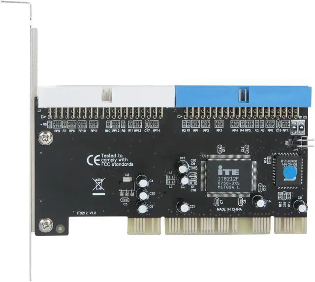 Alt view image 3 of 6 - Syba SY-PCI45004, 2x ATA/133 IDE PCI ITE8212 chipset, non-RAID