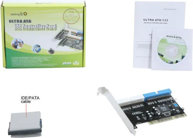 Alt view image 6 of 6 - Syba SY-PCI45004, 2x ATA/133 IDE PCI ITE8212 chipset, non-RAID