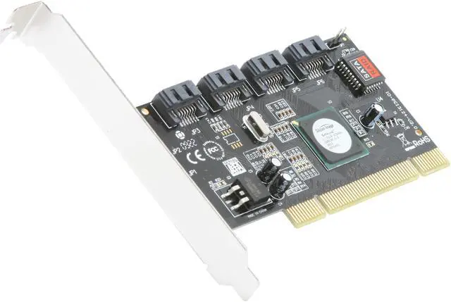 Main image of SYBA SY-PCI40010 PCI SATA II (3.0 Gb/s) RAID Controller Card