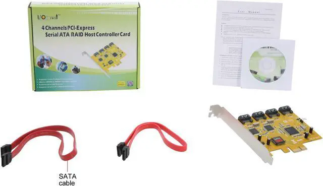Alt view image 6 of 6 - SYBA SY-PEX40013 PCI Express SATA RAID Controller Card