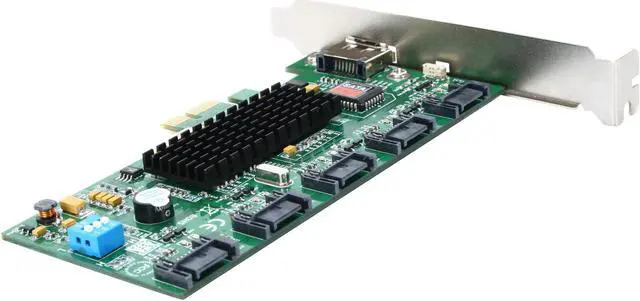 Alt view image 5 of 6 - SYBA SY-PEX40016 PCI Express SATA II (3.0Gb/s) RAID Controller Card