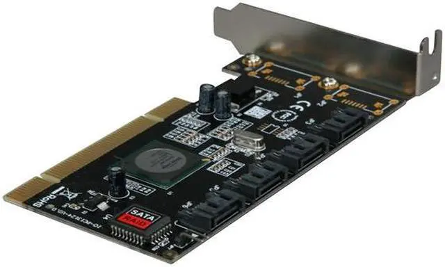 Alt view image 4 of 5 - SYBA SY-PCI40026 PCI Low Profile SATA II (3.0Gb/s) RAID Controller Card