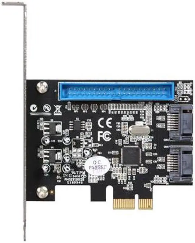 Alt view image 3 of 5 - SYBA SY-PEX40030 PCI-Express 2.0 x1 SATA III (6.0Gb/s) RAID Controller Card