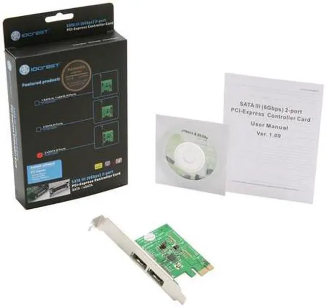 Alt view image 5 of 5 - SYBA SY-PEX40038 PCI-Express 2.0 SATA III (6.0Gb/s) Controller Card