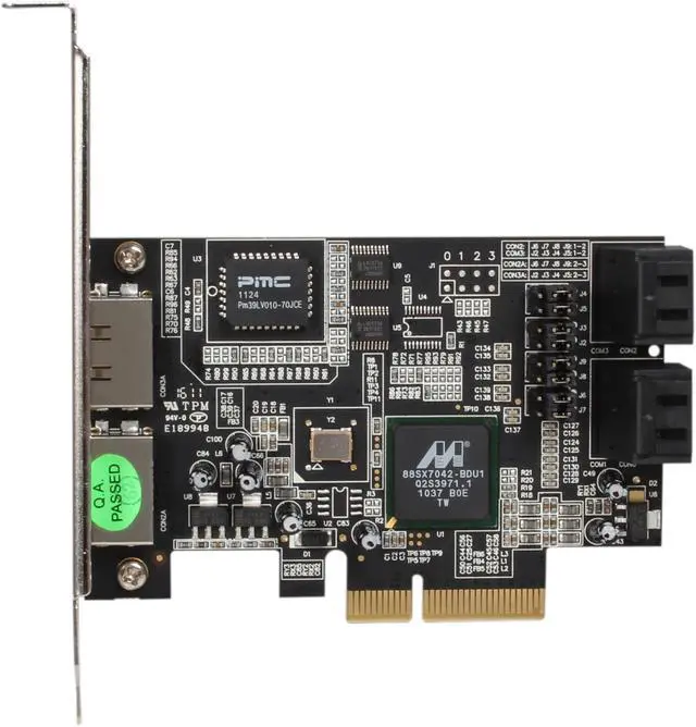 Alt view image 3 of 6 - SYBA SY-PEX40048 PCI Express SATA II (3.0Gb/s) Controller Card