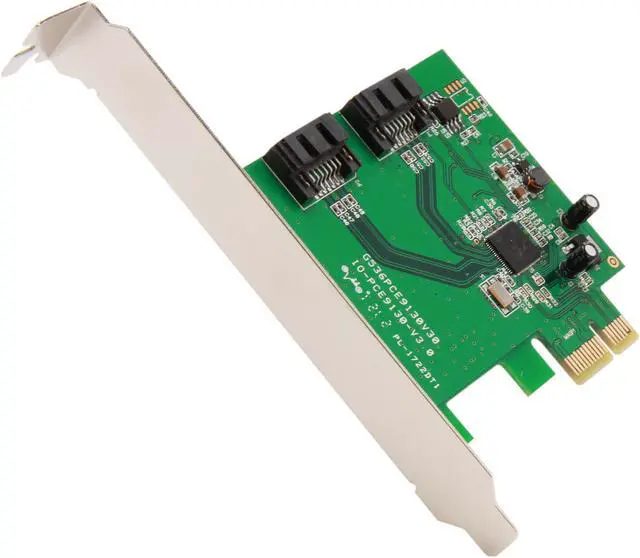 Main image of SYBA SY-PEX40052 PCI-Express x1 Low Profile Ready SATA III (6.0Gb/s) HyperDuo SSD and SATA 6G HDD Controller Card