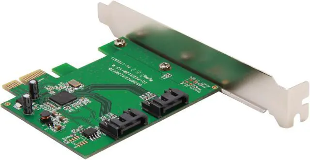 Alt view image 5 of 7 - SYBA SY-PEX40052 PCI-Express x1 Low Profile Ready SATA III (6.0Gb/s) HyperDuo SSD and SATA 6G HDD Controller Card