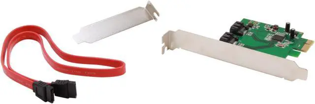 Alt view image 6 of 7 - SYBA SY-PEX40052 PCI-Express x1 Low Profile Ready SATA III (6.0Gb/s) HyperDuo SSD and SATA 6G HDD Controller Card