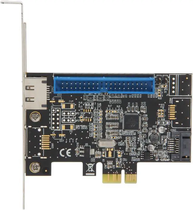 Alt view image 3 of 6 - SYBA SD-PEX50050 PCI-Express 2.0 x1 SATA / IDE RAID Controller Card