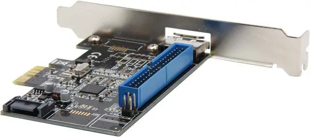 Alt view image 5 of 6 - SYBA SD-PEX50050 PCI-Express 2.0 x1 SATA / IDE RAID Controller Card