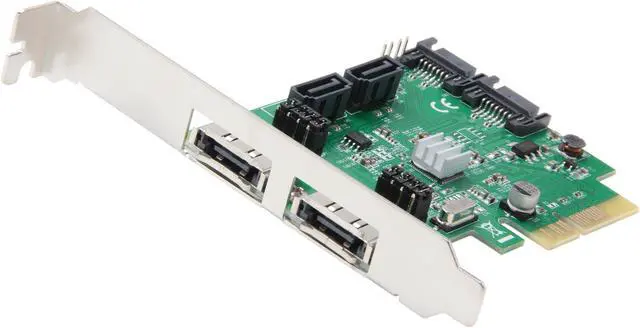 Main image of SYBA SD-PEX40054 PCI-Express 2.0 x2 SATA III (6.0Gb/s) HyperDuo 4-port RAID Controller Card