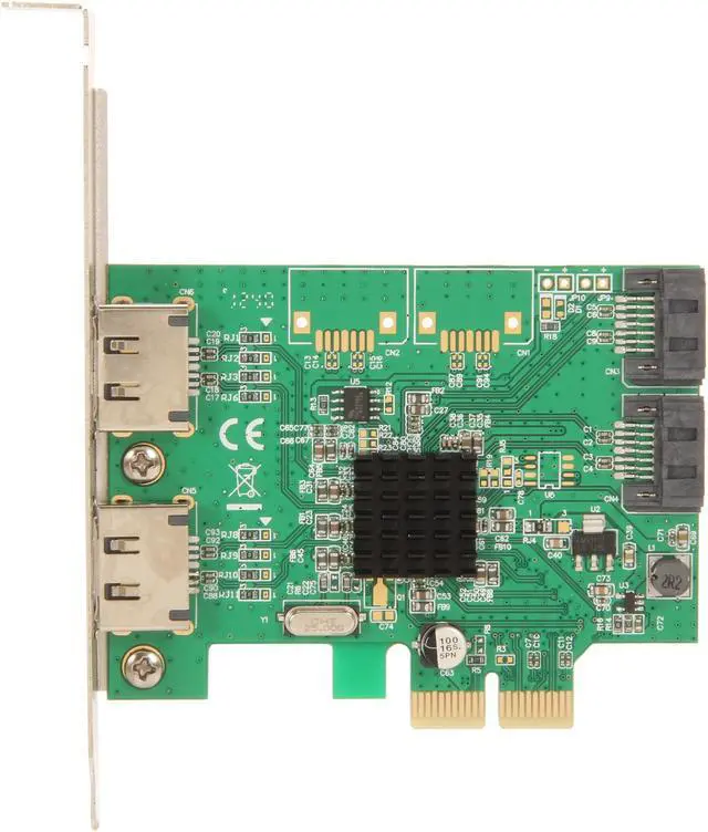 Alt view image 3 of 6 - SYBA SI-PEX40058 RAID Controller Card