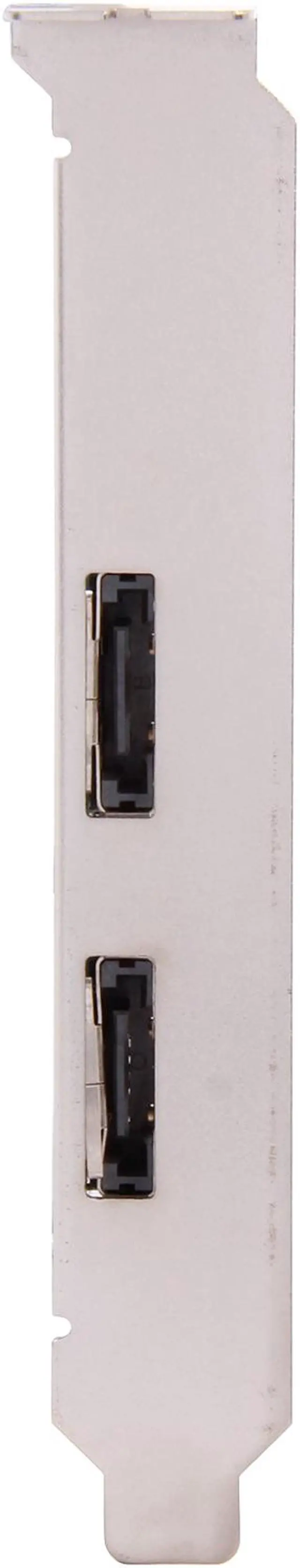 Alt view image 3 of 6 - SYBA SI-PEX40065 PCI-Express x1 Low Profile Ready SATA III (6.0Gb/s) Controller Card