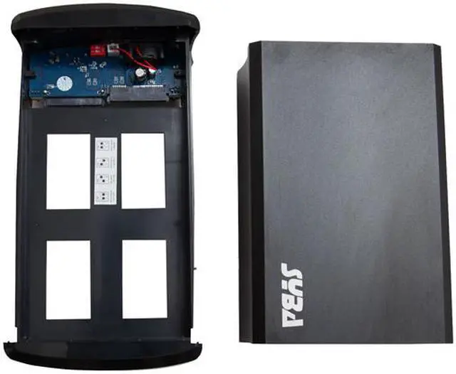 Alt view image 3 of 4 - Syba SY-ENC25042 USB 3.0 USB 3.0 Dual 2.5" SATA Drive RAID Enclosure