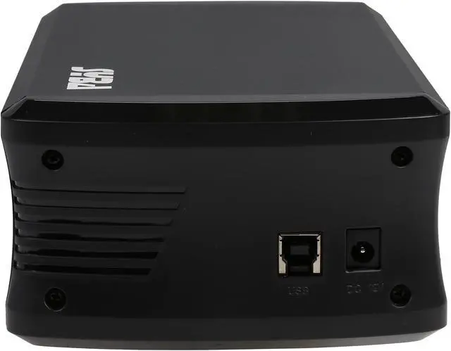 Alt view image 4 of 5 - Syba SY-ENC35028 USB 3.0 3.5" 2-Bay RAID Storage Enclosure
