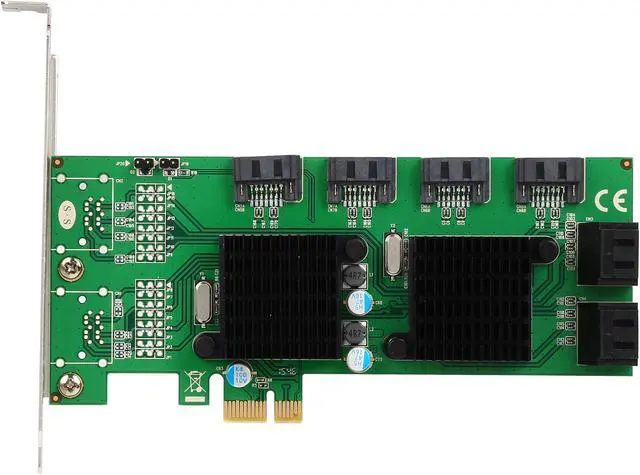 Alt view image 3 of 6 - SYBA SD-PEX40104 SATA 8-Port SATA III 6G PCI-E 2.0 x1 Card