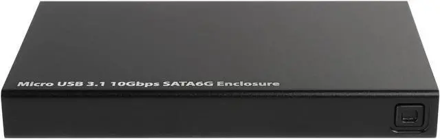 Alt view image 3 of 5 - Syba SD-ENC25047 USB 3.1 Gen 2 Micro USB to SATA III enclosure