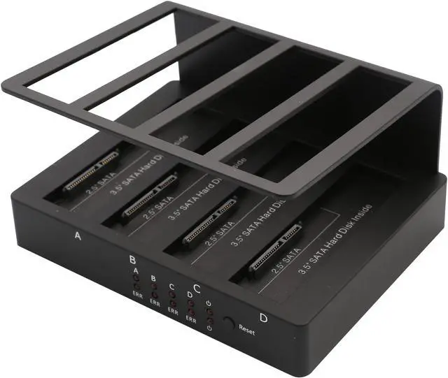 Main image of Syba SY-ENC50092 USB 3.0 or eSATA 4 Bay HDD Dock with RAID 0/1/3/5/10