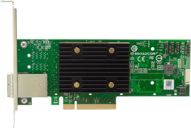 Main image of BROADCOM 05-50075-01 PCI-Express 4.0 x8 PCI-Express HBA 9500-8e Tri-Mode Storage Adapter