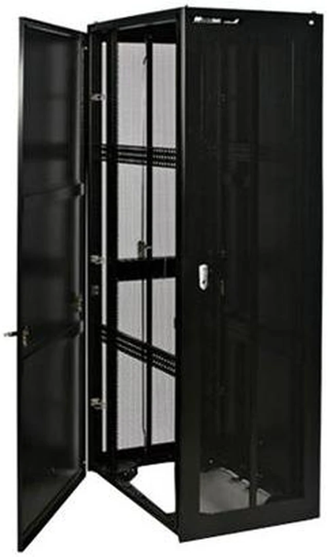 StarTech.com RK4236BK 42U 36in Server Rack Cabinet with Steel Mesh Door ...