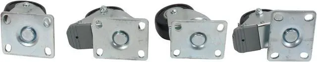 Alt view image 3 of 4 - StarTech.com 4POSTCASTER Caster Kit for Open Frame Rack