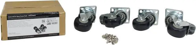 Alt view image 4 of 4 - StarTech.com 4POSTCASTER Caster Kit for Open Frame Rack