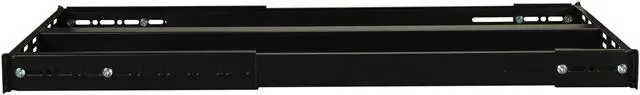 Alt view image 2 of 4 - StarTech.com ADJSHELF 1U Adjustable Mounting Depth Vented Rack Mount Shelf - 175 lbs / 80 kg - Fixed Server Rack Shelf